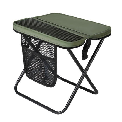 Outdoor Foldable Stool Backpack Portable Camping Chair Bag Crossbody Design