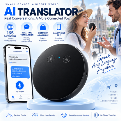 🌍 AI Smart Voice Translator – Speak, Learn & Connect Anywhere