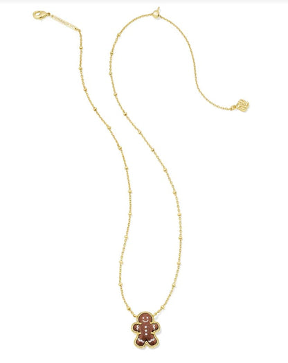 🔥Last Day 50% OFF - 🎄🎁Gold Christmas Short Pendant Necklace