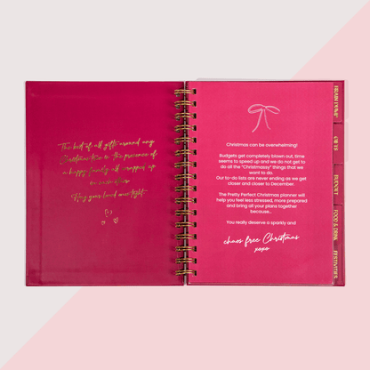 🔥LAST DAY 50% OFF🎅🏼🎄The Pretty Perfect CHRISTMAS PLANNER📚Hardcover & Durability Line