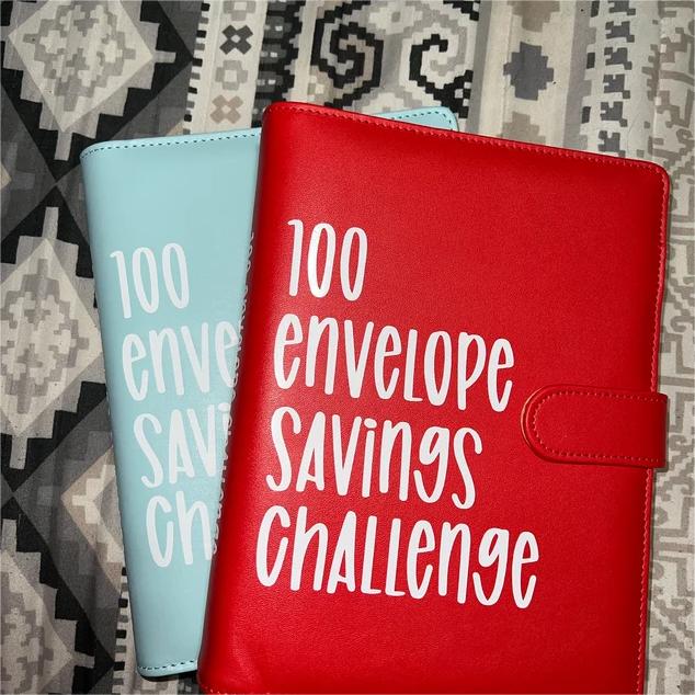 🔥LAST DAY 49% OFF - 🤑✉️100 Envelope Savings Challenge Book