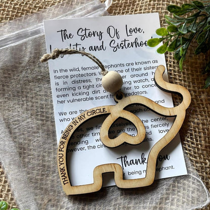 🔥LAST DAY SALE 50% OFF - 🐘Friendship gift • sisterhood elephant
