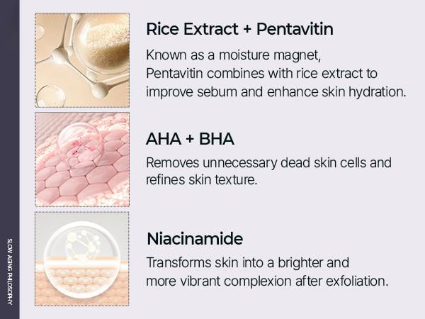 Peel Shot Glow Rice Ampoule Duo - Serums for Brightening, Exfoliating, and Moisturizing