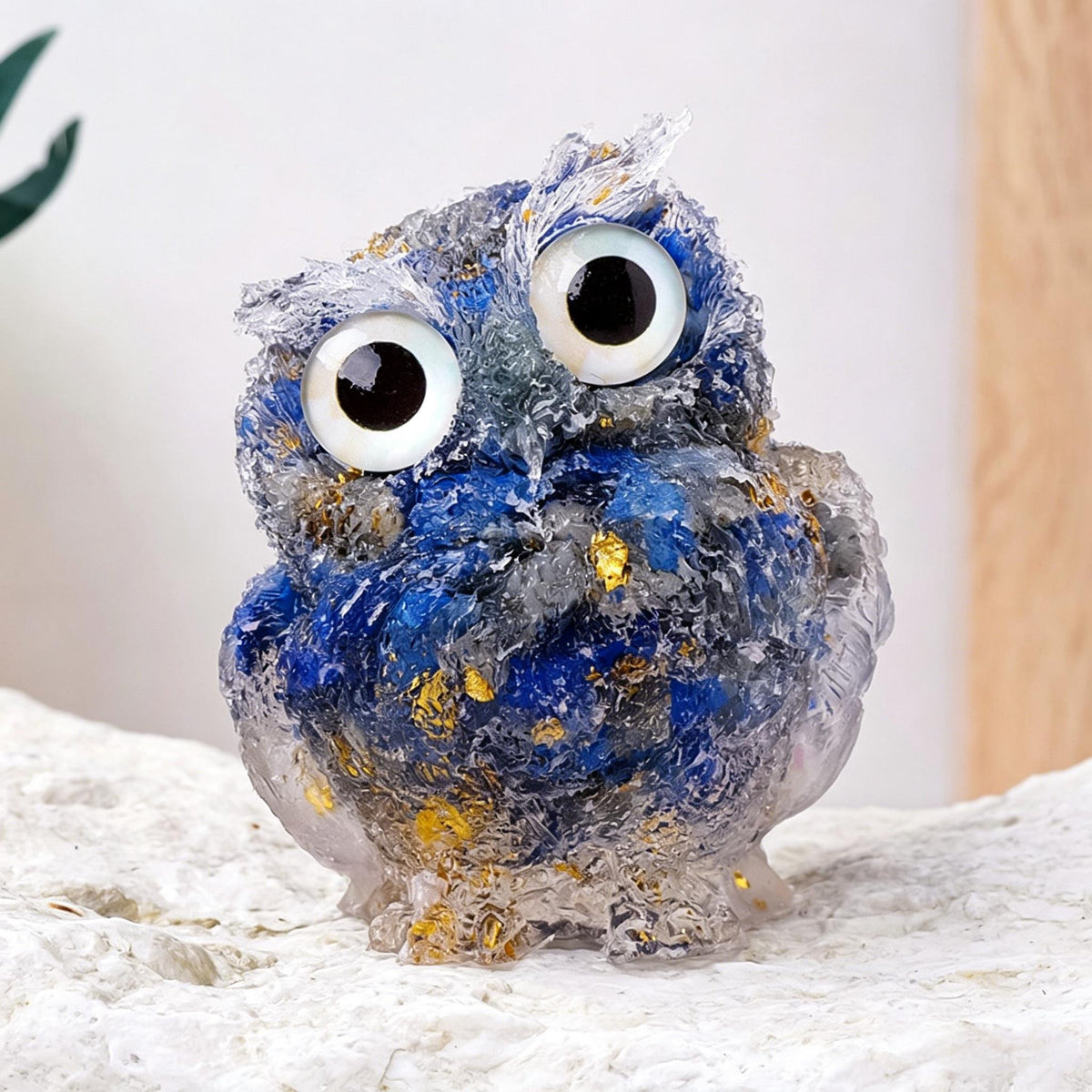 🔥Last Day 49% OFF - 🦉Handmade Natural Crystal Gemstone Owl