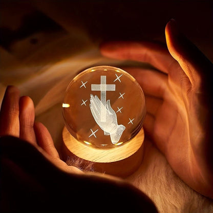 🔥LAST DAY SALE 50% OFF ✝️The Holy Crystal Lamp
