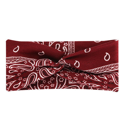 Womens Styling Retro Printed Headband - 🔥As low as $6.2 per piece