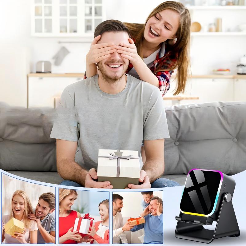Wireless Induction Speaker Stand for Audio Devices