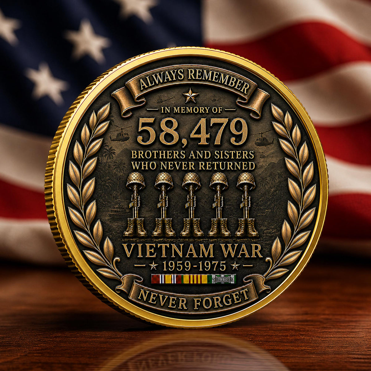 🔥Hot Sale 49 % OFF🔥Vietnam Veteran America 250th Anniversary Commemorative Coin