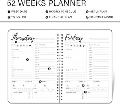 📚ADHD Planner Time Blocking❤️