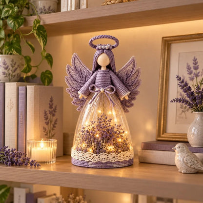 🎁Lighted Floral Angel Figurine