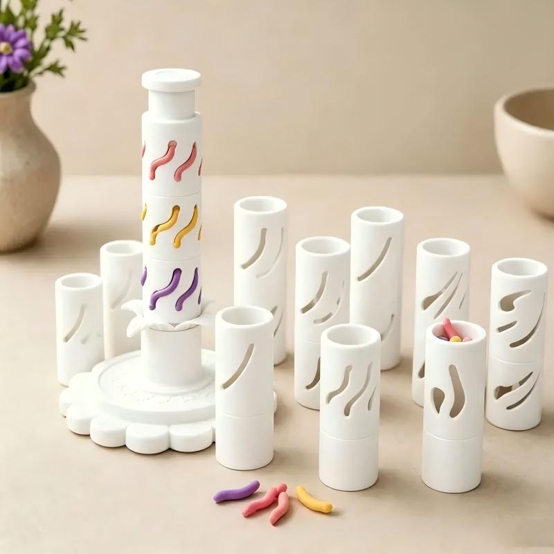 Modular Clay Bloom Maker DIY Polymer Clay Flower Shaping Tool Set for Handmade Floral Crafts