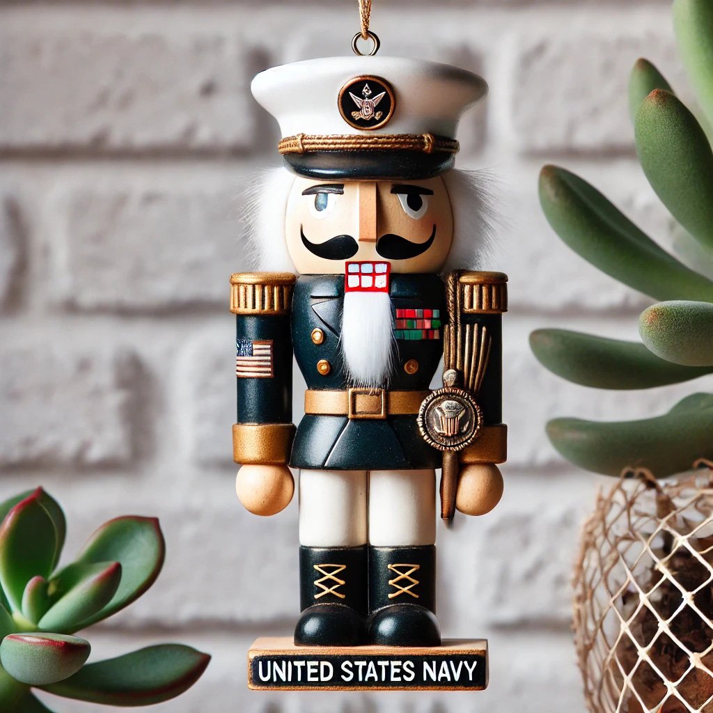 🔥LAST DAY 50% OFF - Veteran Tribute Nutcracker Christmas Statue Ornament