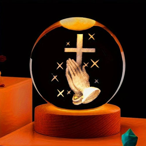 🔥LAST DAY SALE 50% OFF ✝️The Holy Crystal Lamp