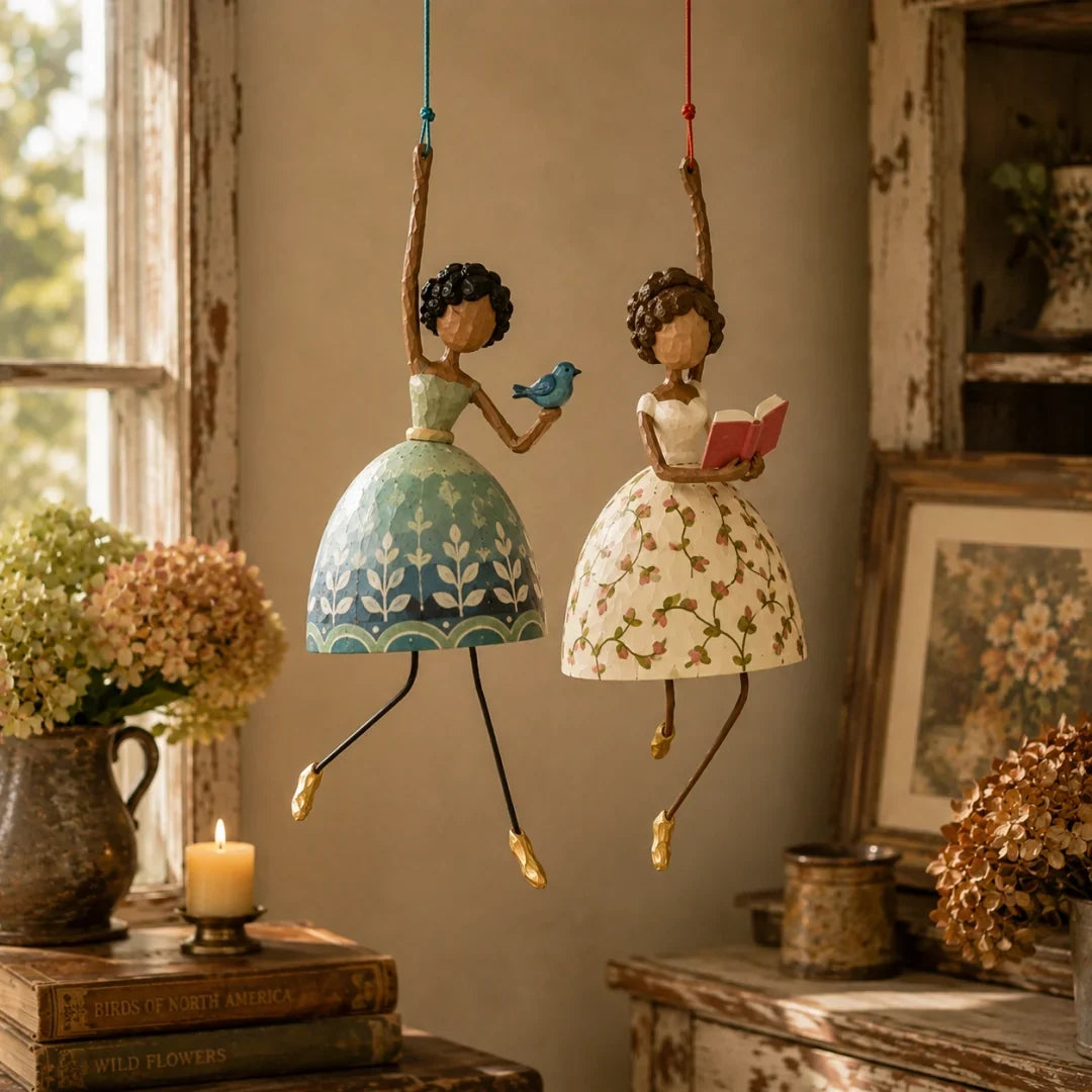 🌈Whimsical Dancing Lady Hanging Ornament