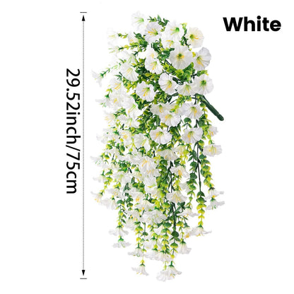🌺 UV Resistant Hanging Artificial Morning Glory Vine 💖