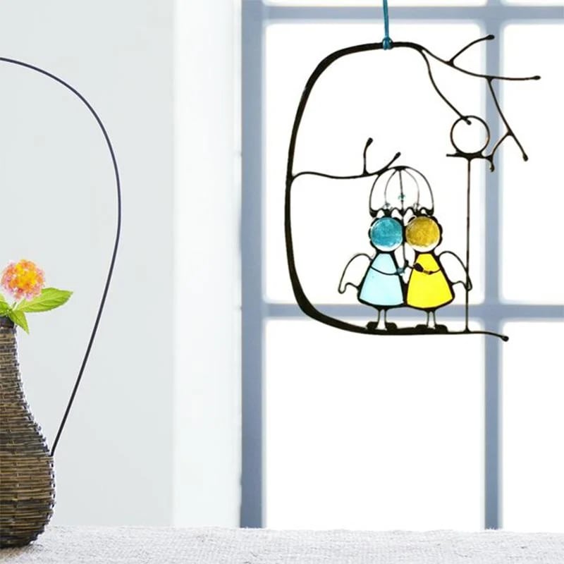 🎁Last Day Promotion 49% OFF - Suncatcher Stained Glass Art Window Hangings