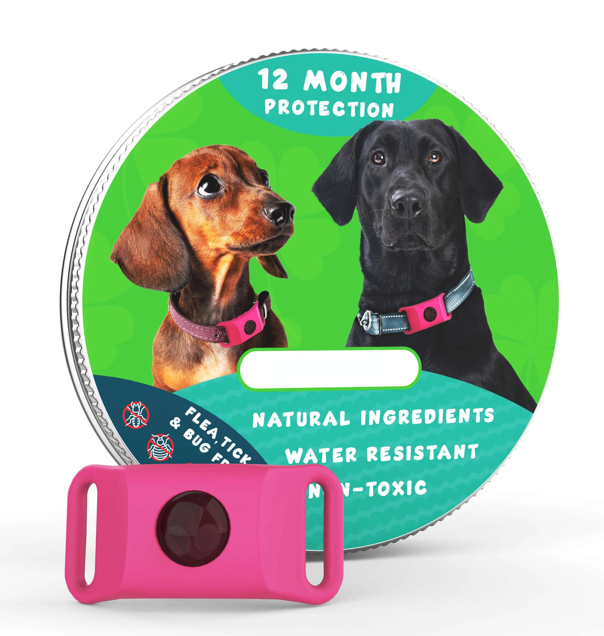 🐕12 Months Flea and Tick Free⏰