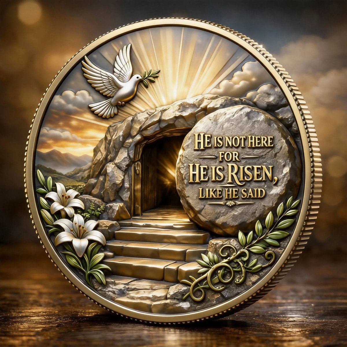 ❤️Hot Sale 50% OFF - ✝️“No Greater Love” Resurrection Commemorative Coin
