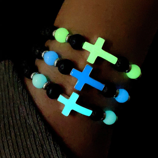 🔥Last 4 hours Sale: Save 50%-Volcanic stone luminous bracelet
