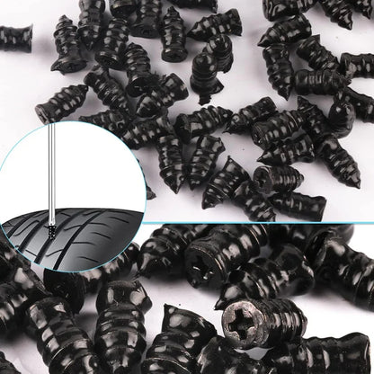 One-second tire repair🚗Vacuum Tire Mending Nail