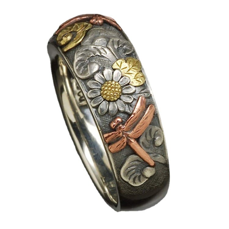 🔥Limited Edition - Vintage Sunflower Ring