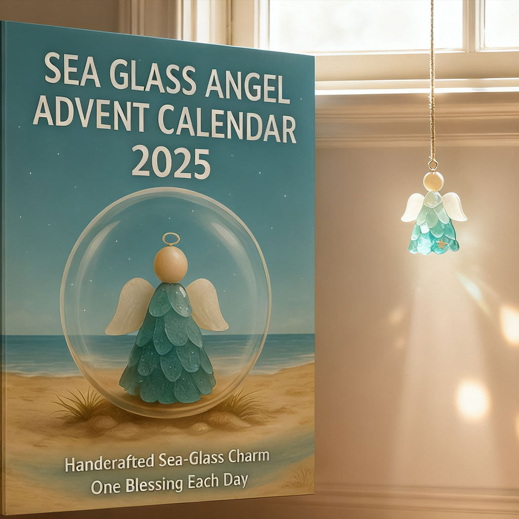 🔥Hot Sale 49% OFF -Sea Glass Angel Advent Calendar 2026 – 24 Blessings to Brighten Your Season