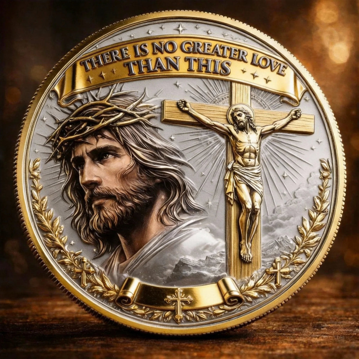 ❤️Hot Sale 50% OFF - ✝️“No Greater Love” Resurrection Commemorative Coin