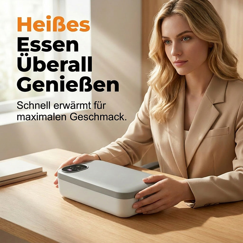 ⚡ Portable electric lunch box with self-heating 🔋🌡️