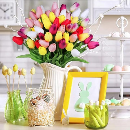 ✨Valentine's Day Early Bird Sale 49% OFF! - UV Resistant Lifelike Artificial Tulips Flowers💐