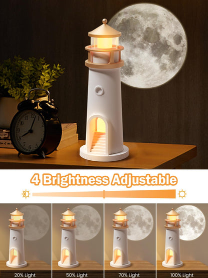 🎁2026 New Year Hot Sale: Save 50%  -Moonlight Lighthouse Night Light