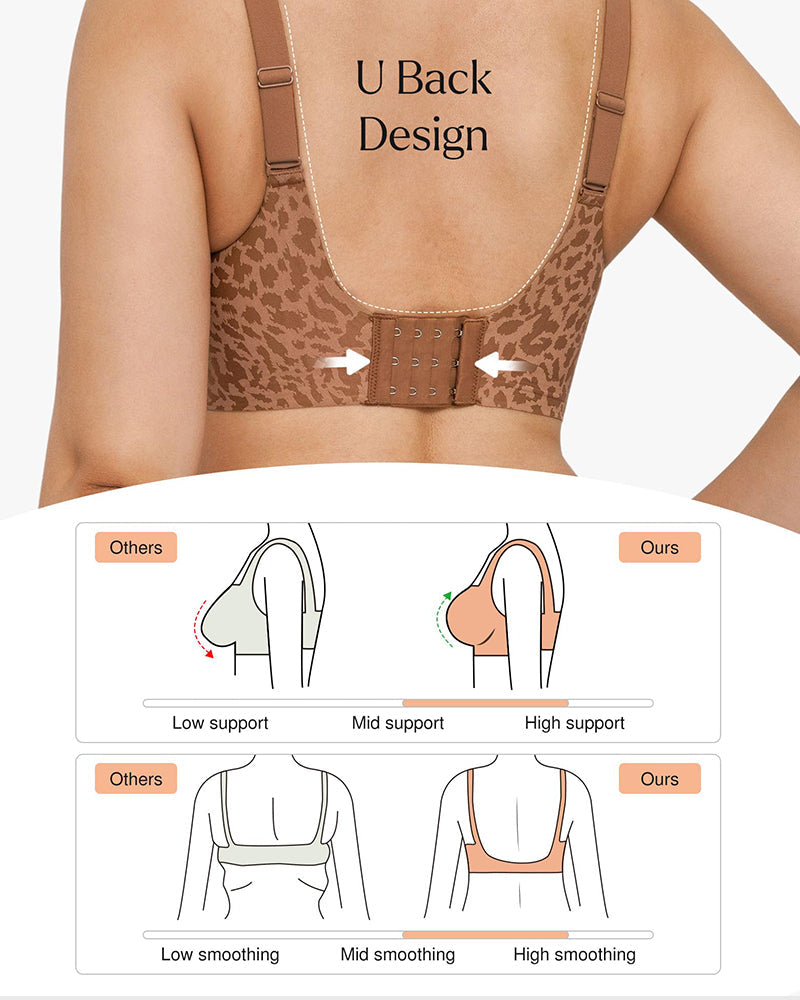 Seamless Deep V Push-Up Wireless Bra 3.0