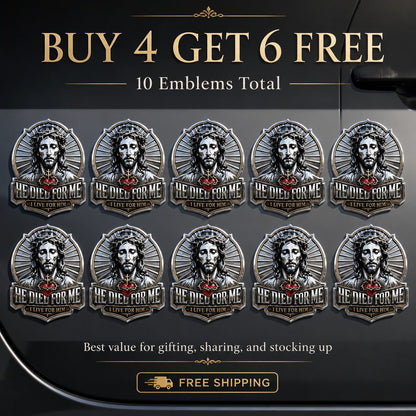 🔥Hot Sale 49% OFF🔥 -He Died For Me Emblem