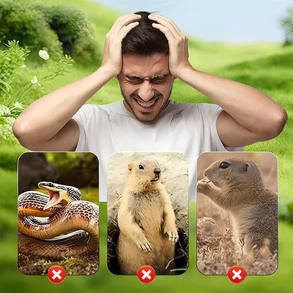 🔥Last 4 hours Sale: Save 49%- Solar Powered Waterproof Screw Mole Repellent