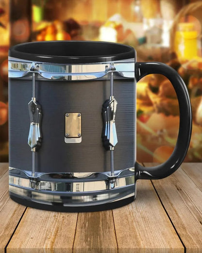🔥LAST DAY SALE 50% OFF🥤Black Vintage Drum Mug