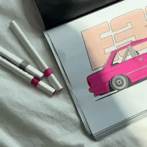 🖼️Beginner-Friendly-🎁100 Modified Cars Coloring Book(❤️HARDCOVER)