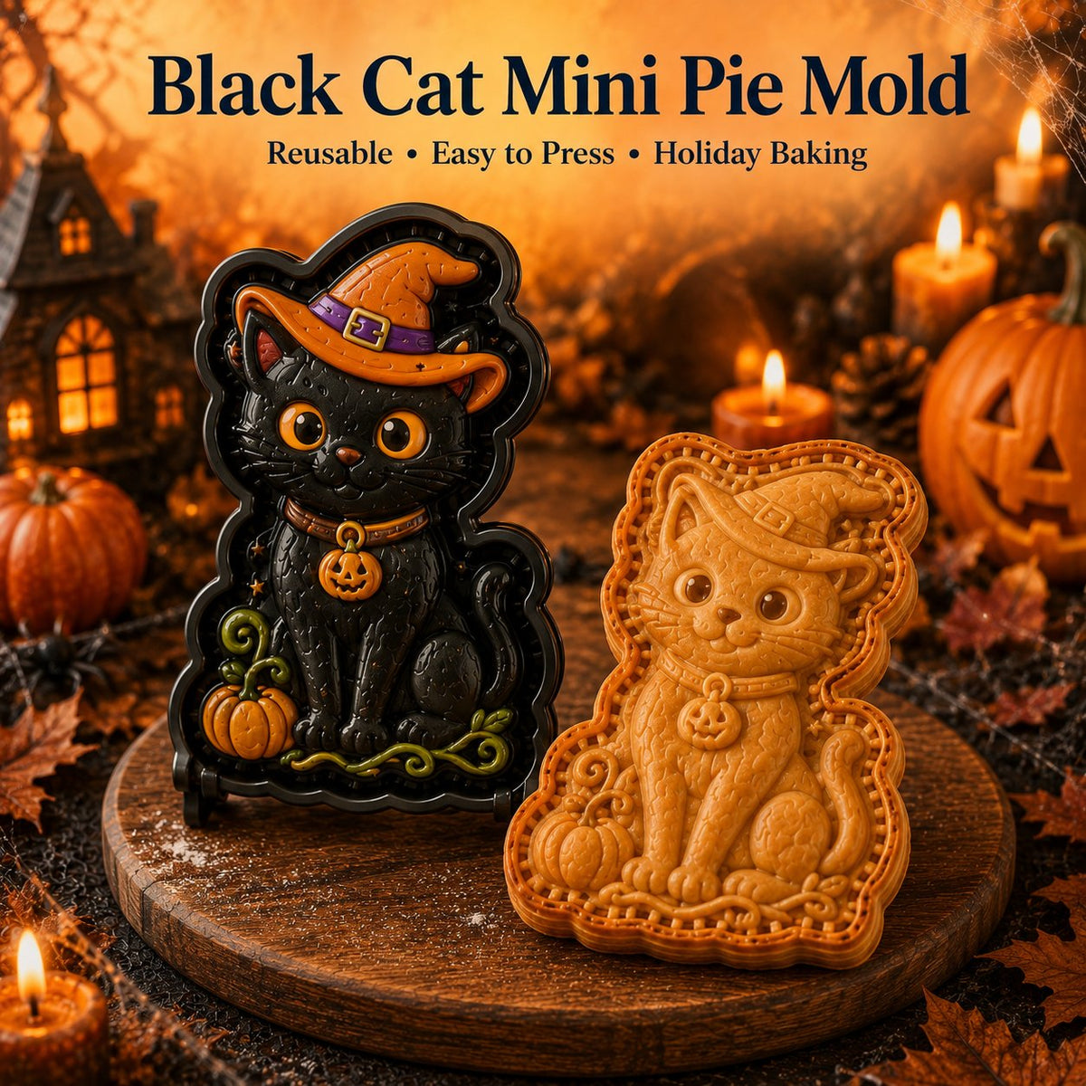 🎃 Halloween Mini Pie Mold Collection🚚