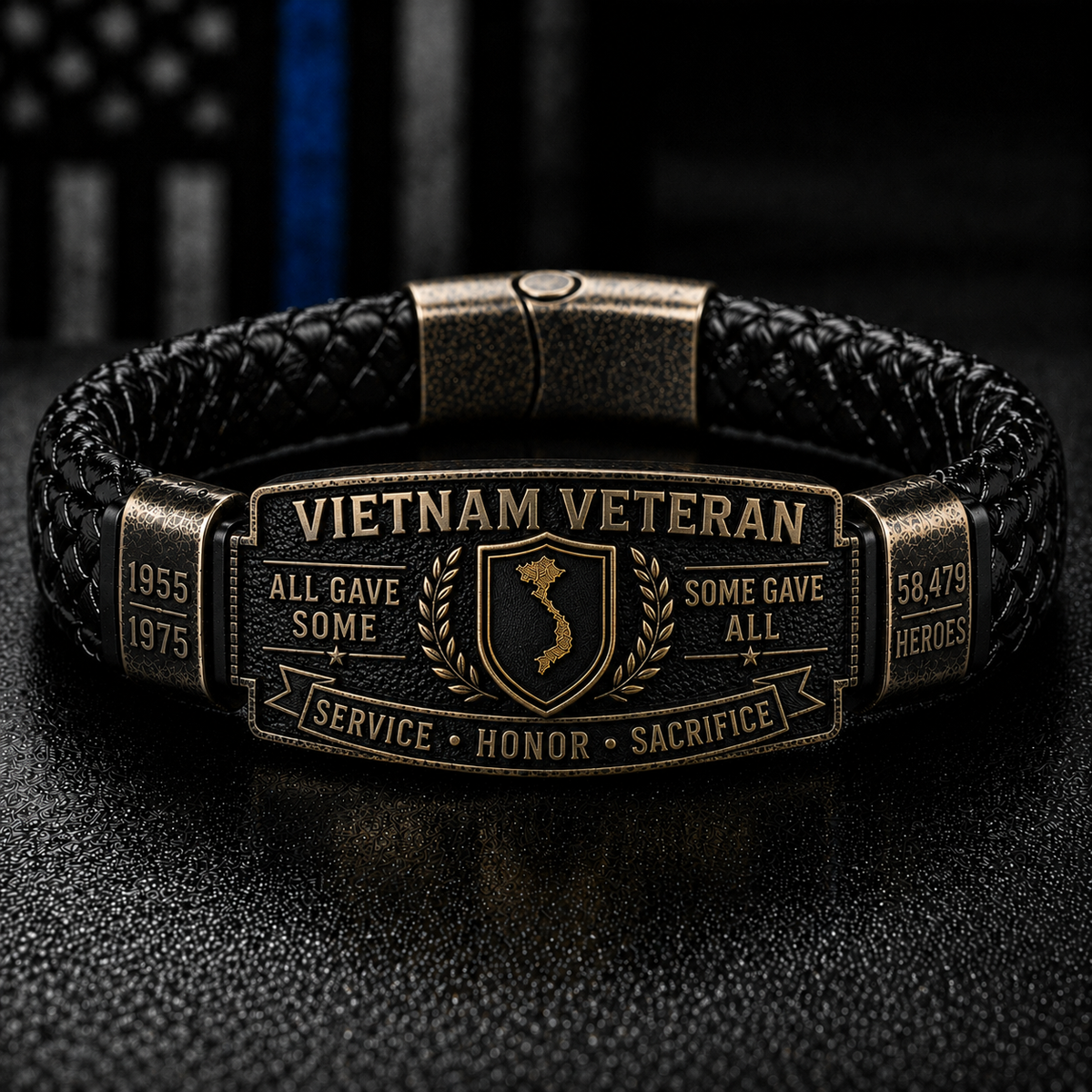 Hot Sale Promo: 49% OFF 🎖️ -Vietnam Veteran Honor Bracelet