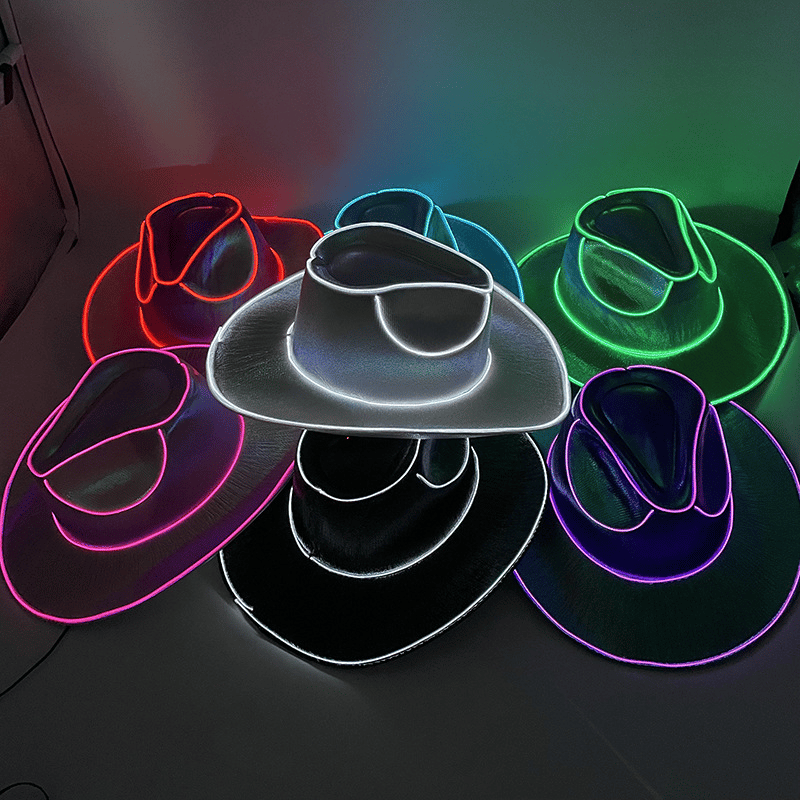 🤠⚡Cowboy Wireless LED Party Hat