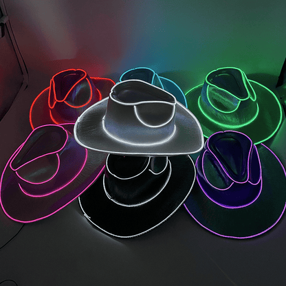 🤠⚡Cowboy Wireless LED Party Hat