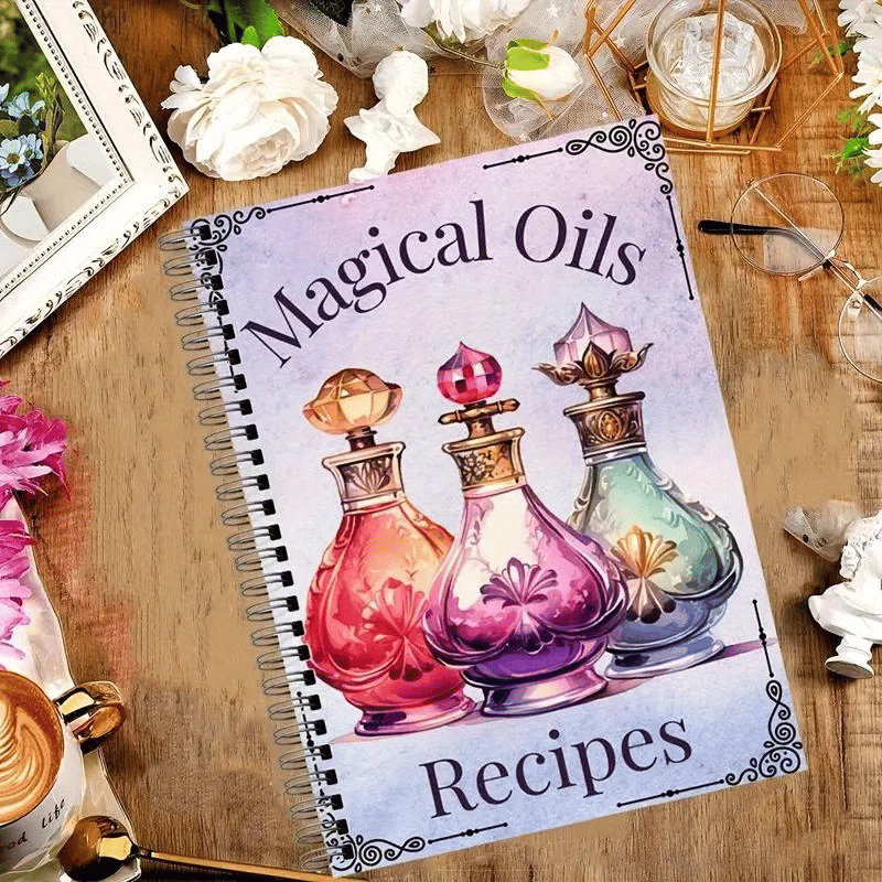 🔥LAST DAY 50% OFF🔮50-Page Magic Oil Recipes Book – Witchcraft Guide & Ritual Book