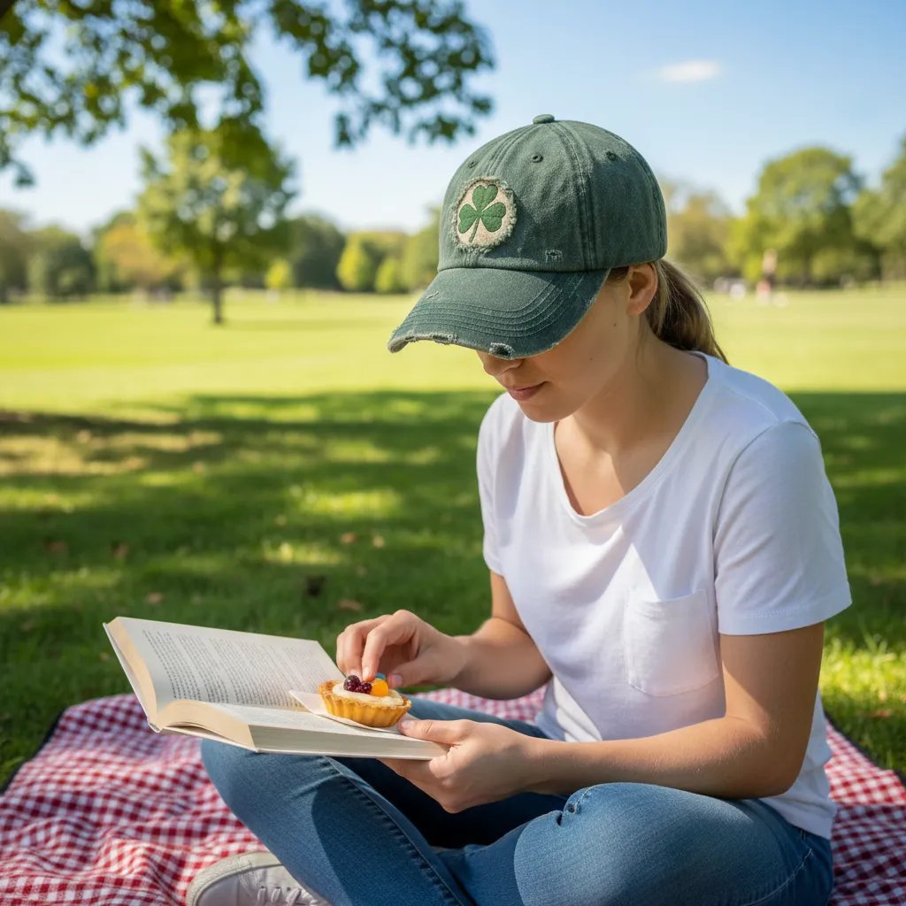 ☘️Vintage Shamrock Baseball Cap – A Symbol of Irish Luck & Timeless Style