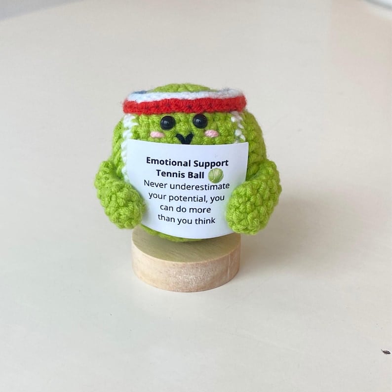 🔥Last 4 hours Sale: Save 49%-🧶Funny Handmade Emotional Support Sports Balls Gift