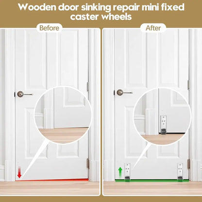 ✨✨🍯 Door anti-sagging pulleys– ✨ Smooth and quiet sliding – Suitable for barn doors, cabinets, and wardrobes