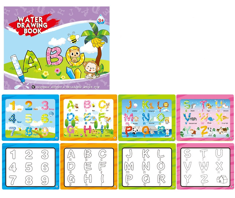 🔥Last 4 hours Sale: Save 50%- Reusable Magic Water Doodle Book