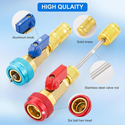 ✨Professional AC Valve Core Remover & Installer Kit