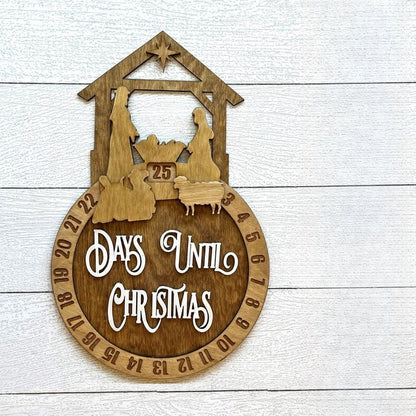 🗓Rotating Christmas Countdown Calendar🎄