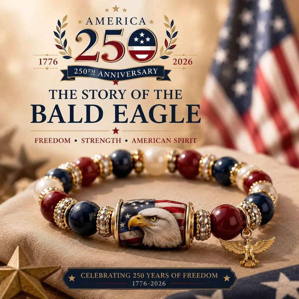 🔥HOT SALE 49% OFF - 🇺🇸 Celebrate Freedom & Honor 💎 | USA 250th Anniversary Limited Edition Collection ✨