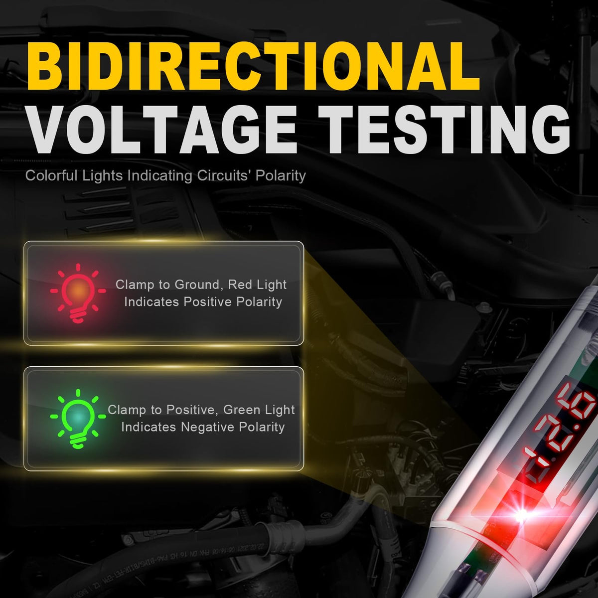 🔥Last 4 hours Sale: Save 50% -Heavy Duty 5-120V Digital LED Circuit Tester