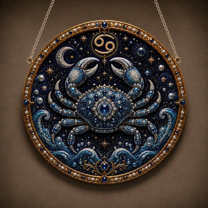 🔥Last Day 49% OFF - DIY 12 Zodiac Signs Pearl Art Kit ♈🌙