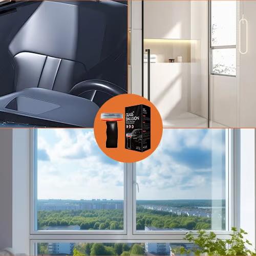 Game Changing Glass Cleaning Brush for Windows and Mirrors Streak Free Shine